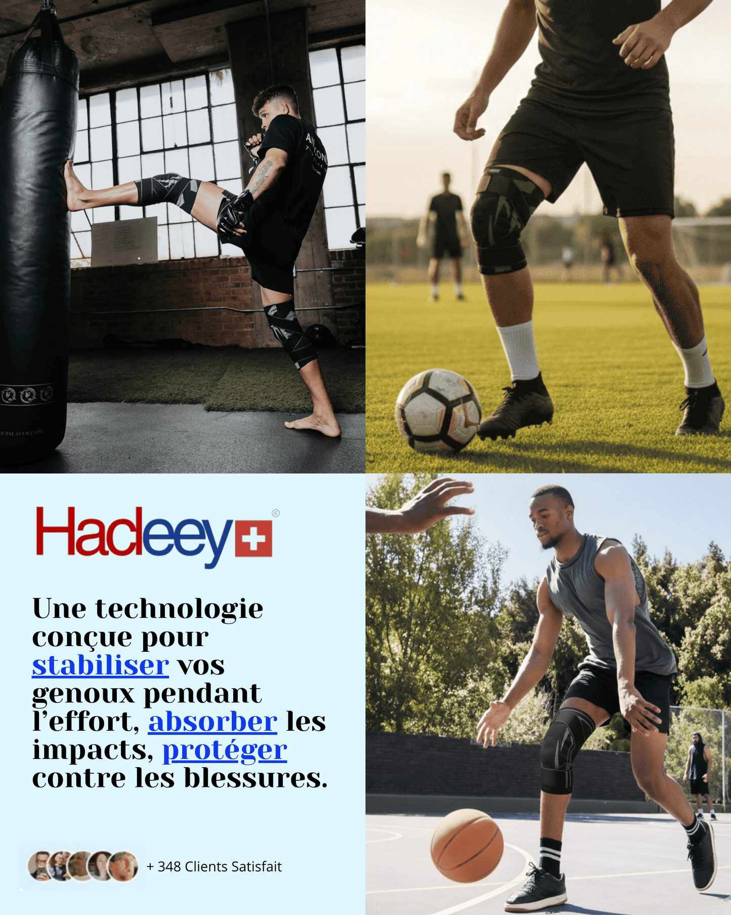 Hacleey® | Genouillère intelligente