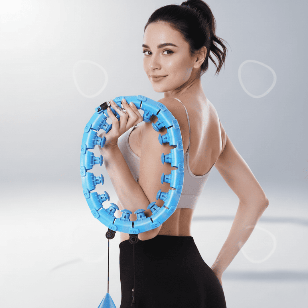 SlimWave™ Cerceau lesté, Affineur de taille dynamique 2 en 1 !