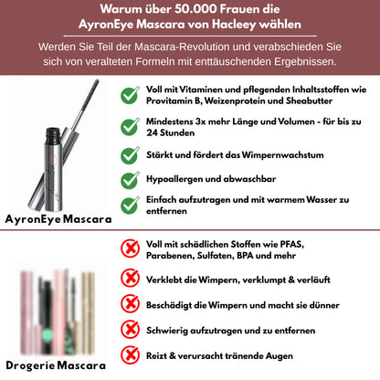 AyronEye | Natürliche, verlängernde und pflegende Mascara